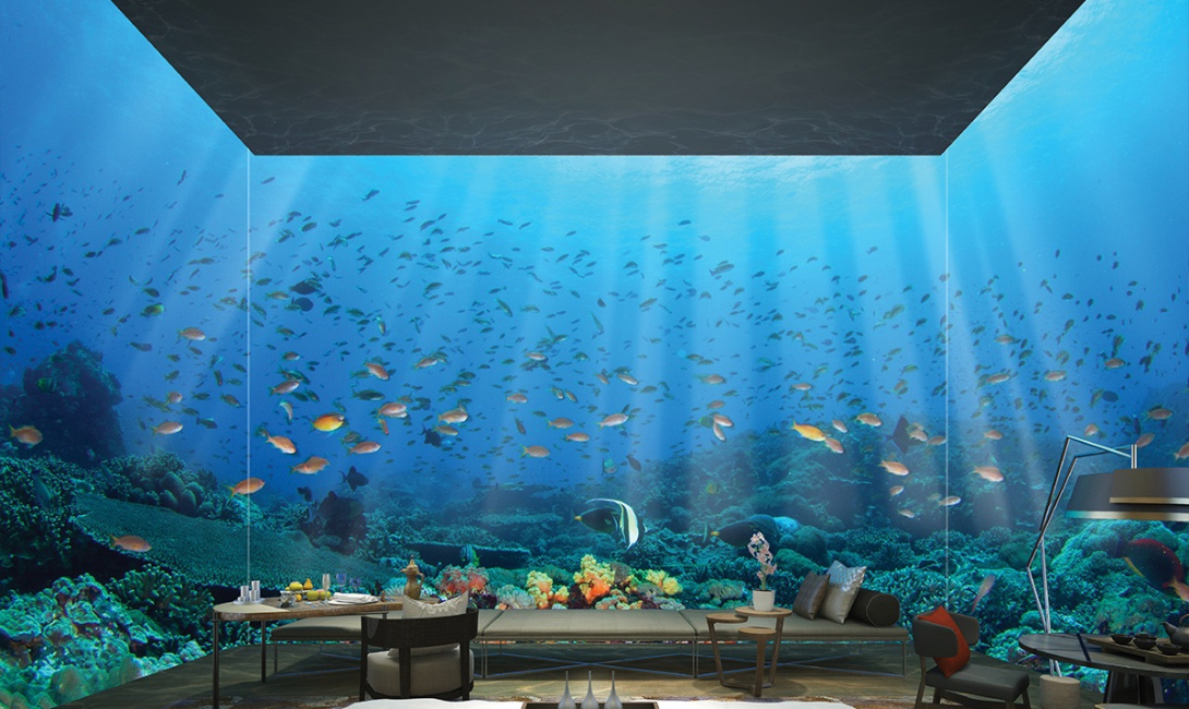 Underwater Lighting for the Red Sea Marine Life Institute