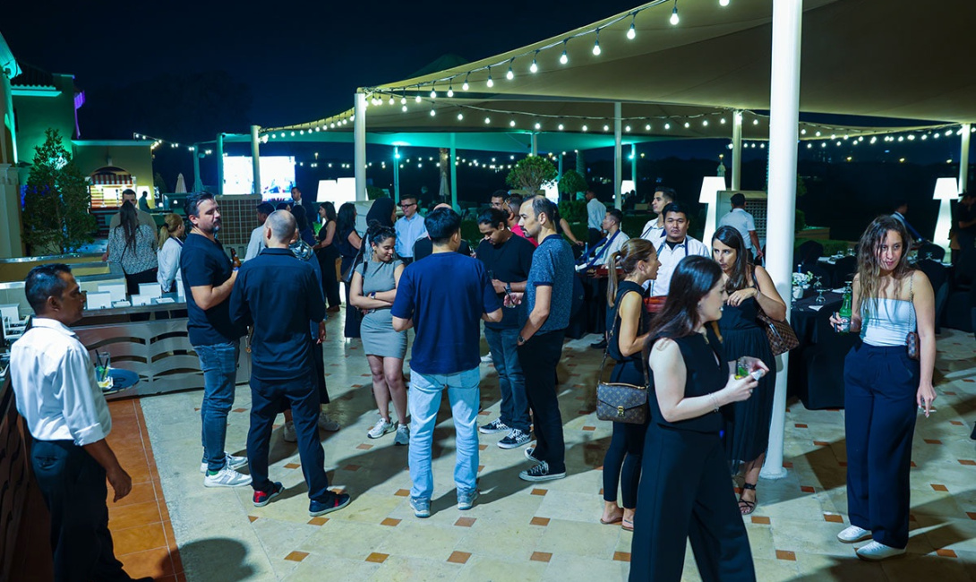 Dark Walk - Tria launch in Dubai