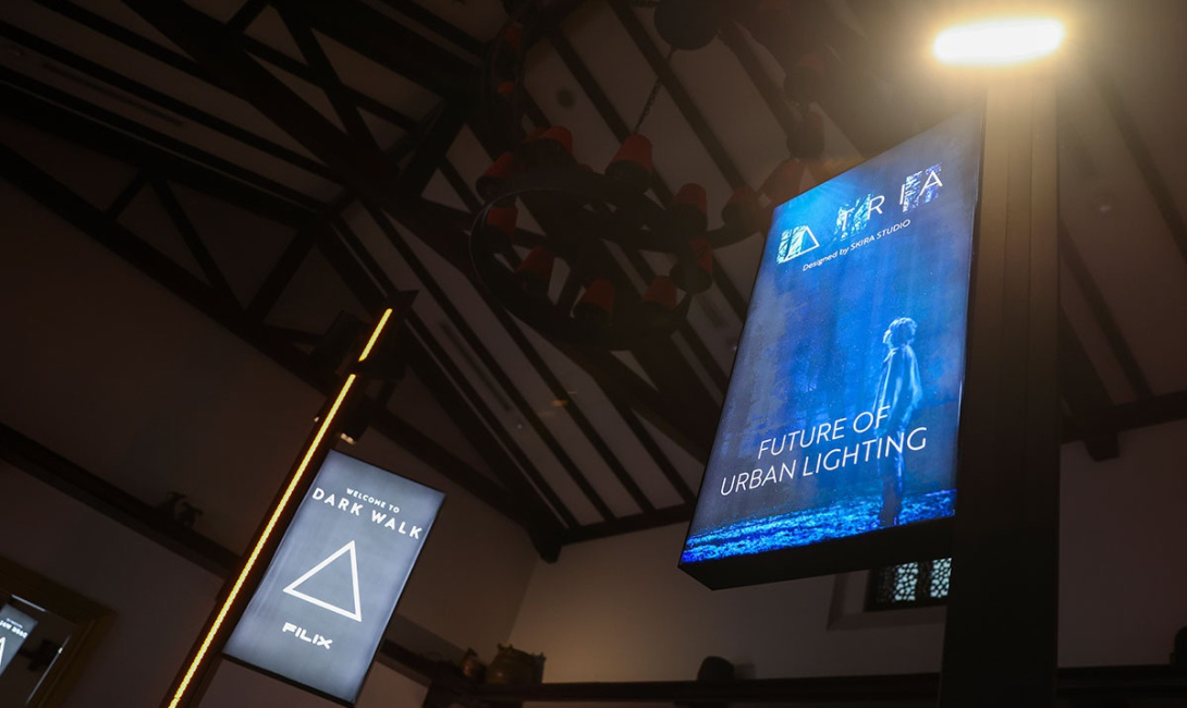 Dark Walk - Tria launch in Dubai